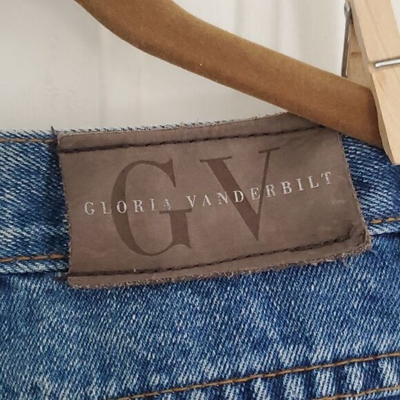 VINTAGE Gloria Vanderbilt High Rise Mom Jean - Picture 9 of 12